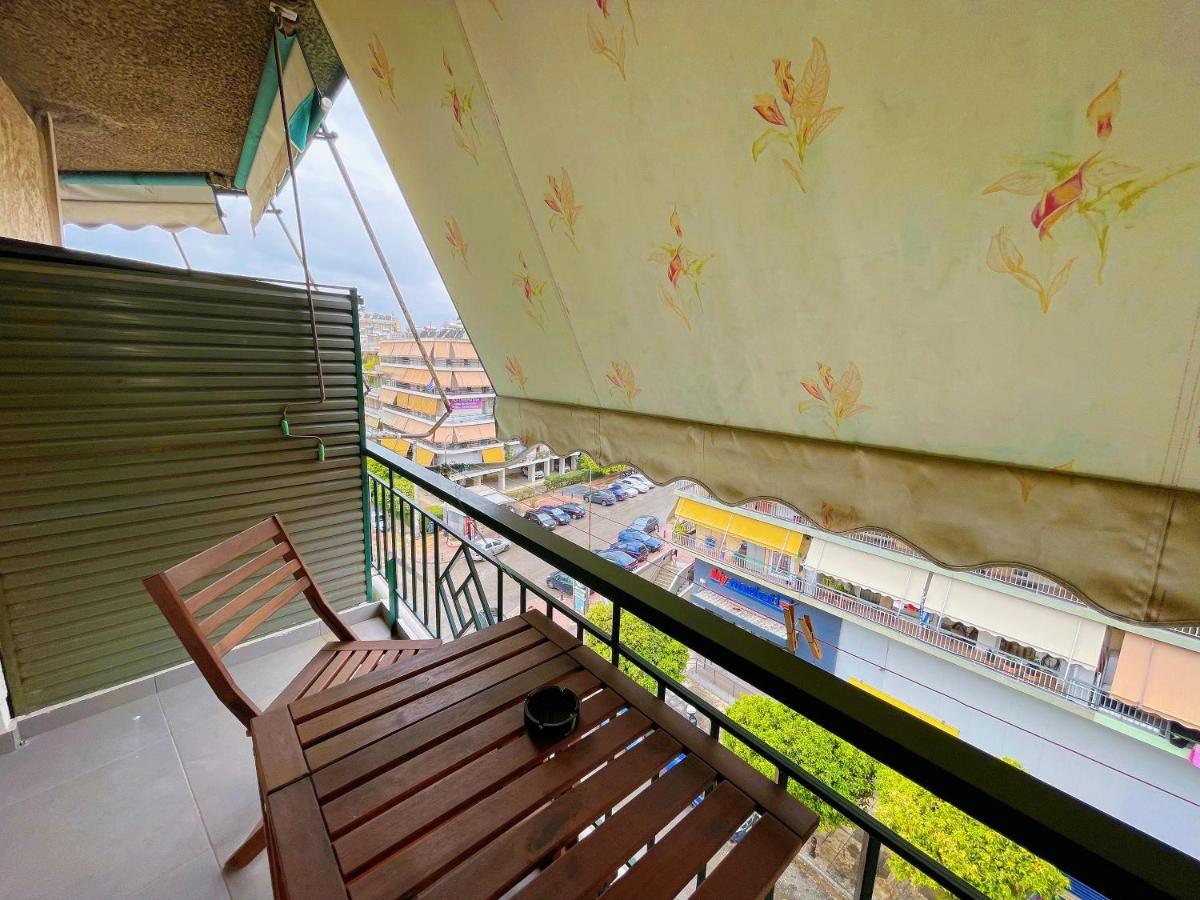 Wsd Hera Luxury Stylish 2Bd Apt With City View Balcony Near Merto Athens Ngoại thất bức ảnh