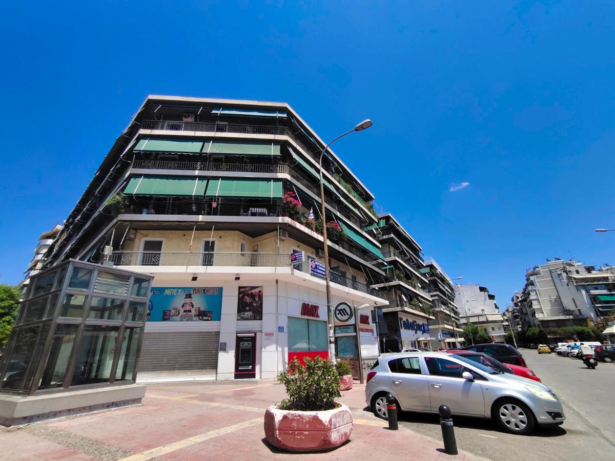 Wsd Hera Luxury Stylish 2Bd Apt With City View Balcony Near Merto Athens Ngoại thất bức ảnh